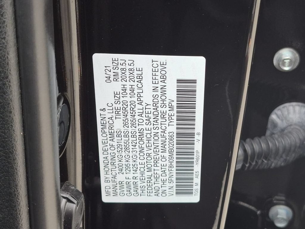 2021 Honda Passport Elite