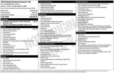 2024 Buick Enclave Essence