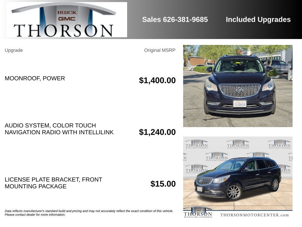 2015 Buick Enclave Leather