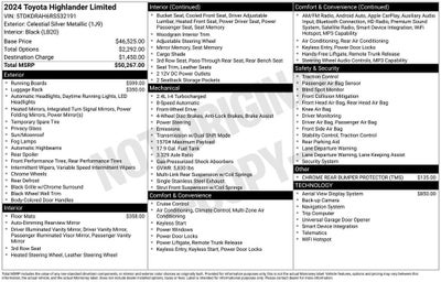 2024 Toyota Highlander LE