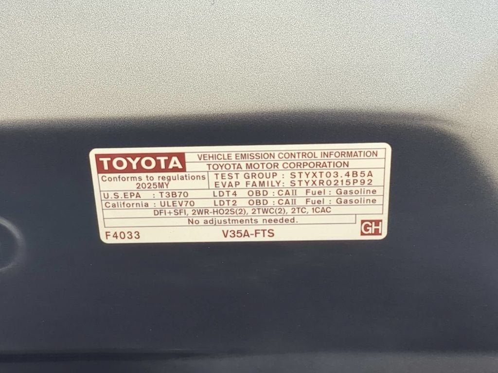 2025 Toyota Tundra 4WD SR5