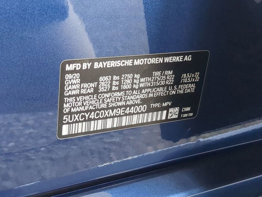 2021 BMW X6 sDrive40i