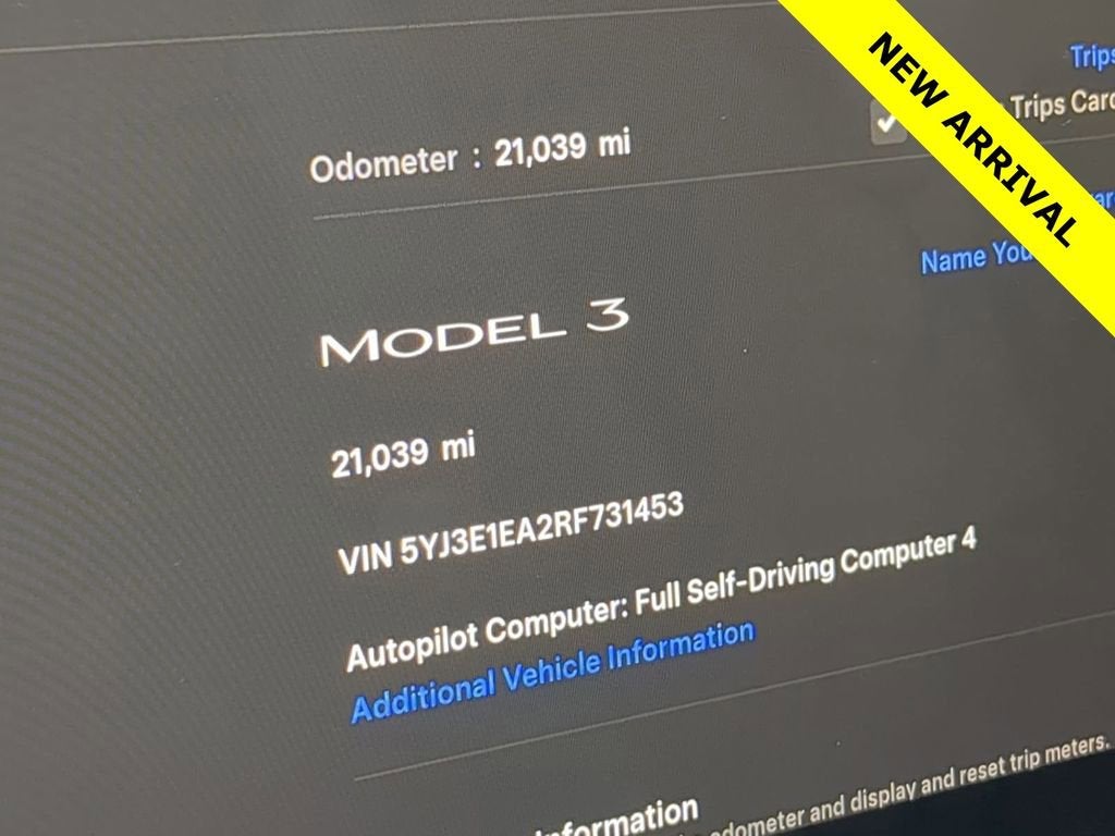 2024 Tesla Model 3 4DR RWD