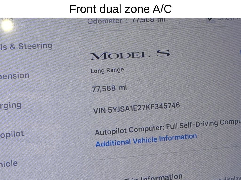 2019 Tesla Model S 75D