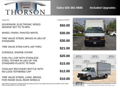 2021 GMC Savana Cutaway 3500 VAN 177" RWD