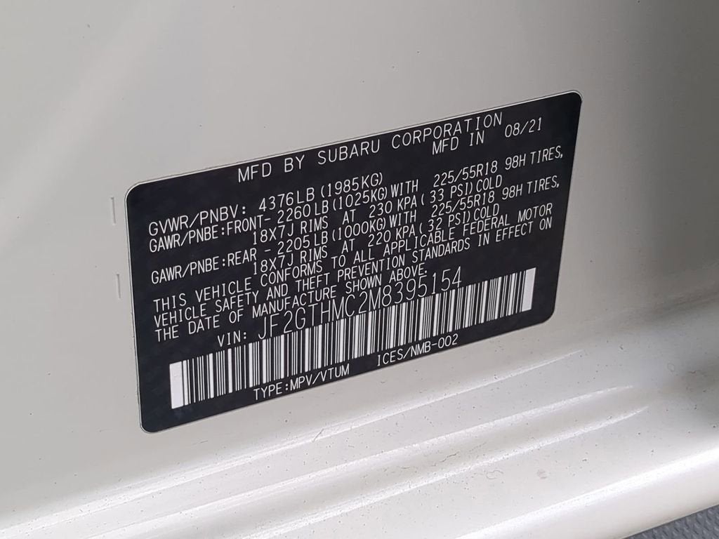 2021 Subaru Crosstrek Limited