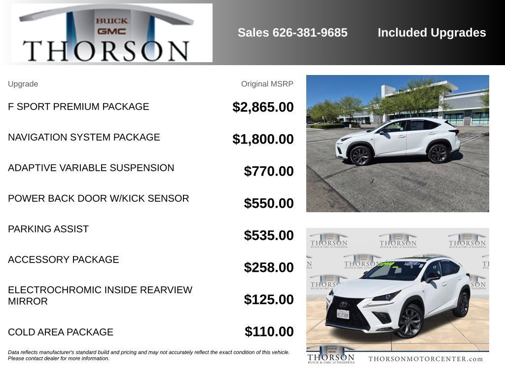 2018 Lexus NX NX 300
