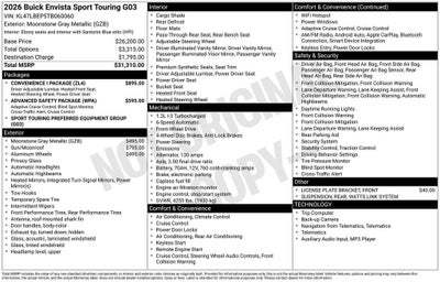 2026 Buick Envista Sport Touring