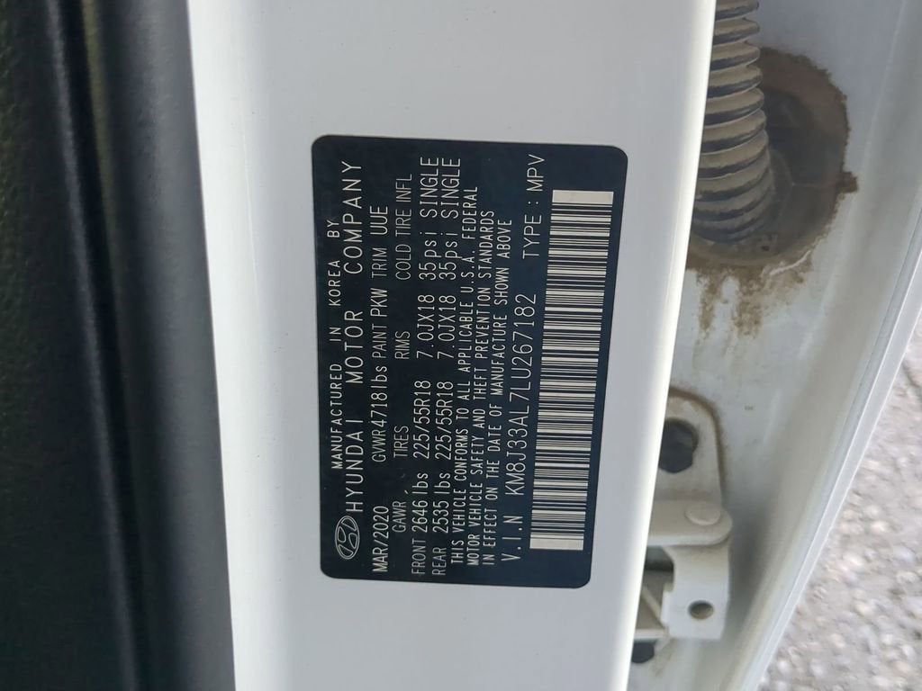 2020 Hyundai Tucson Ultimate