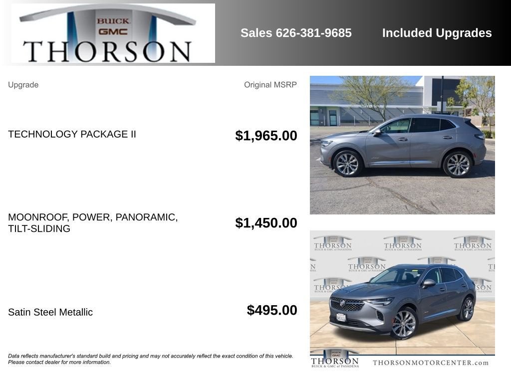 2021 Buick Envision Avenir