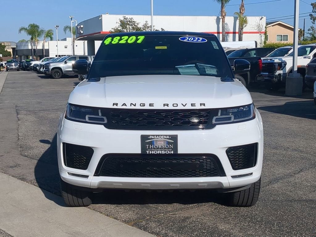 2022 Land Rover Range Rover Sport HST