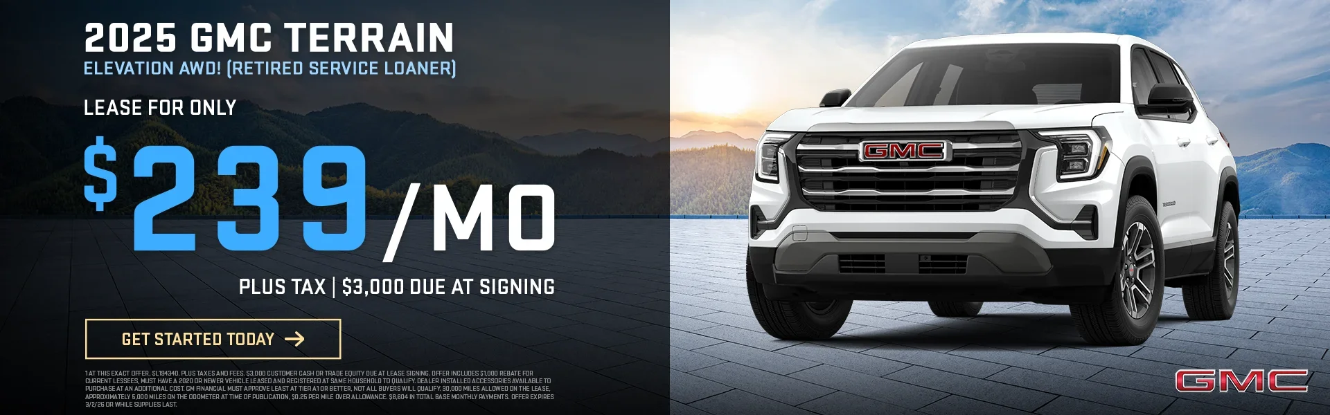 2025 GMC Terrain Special