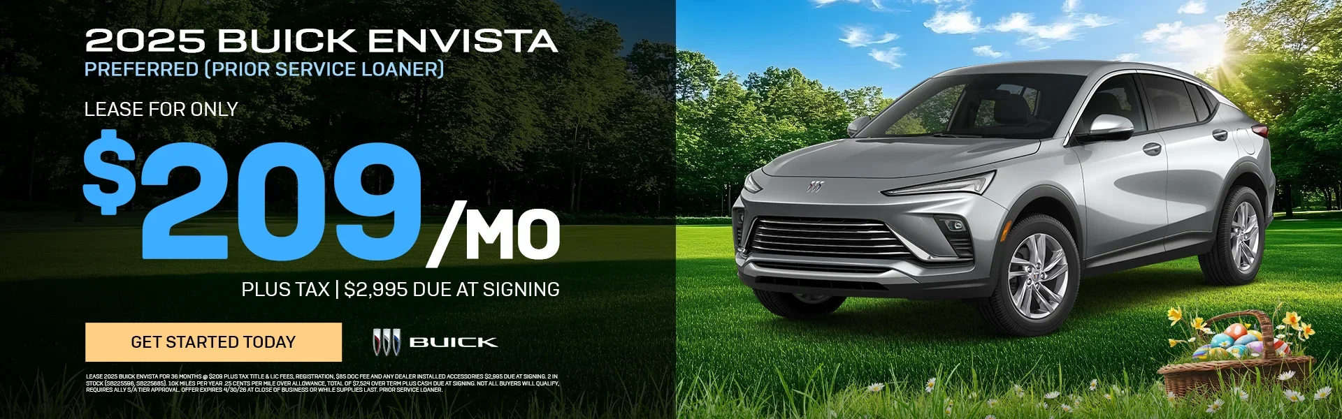 2025 Buick Envista Lease