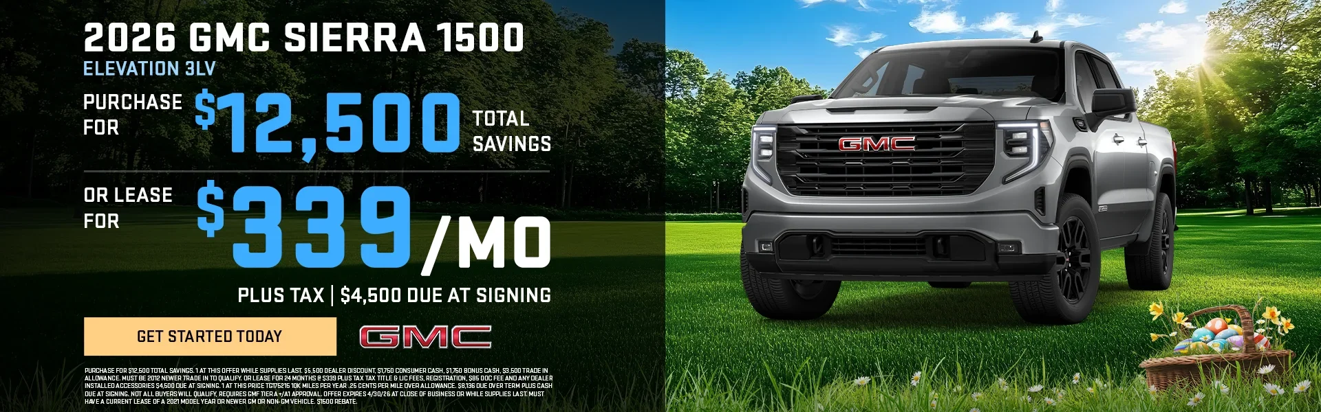 2026 GMC Sierra 1500 Special