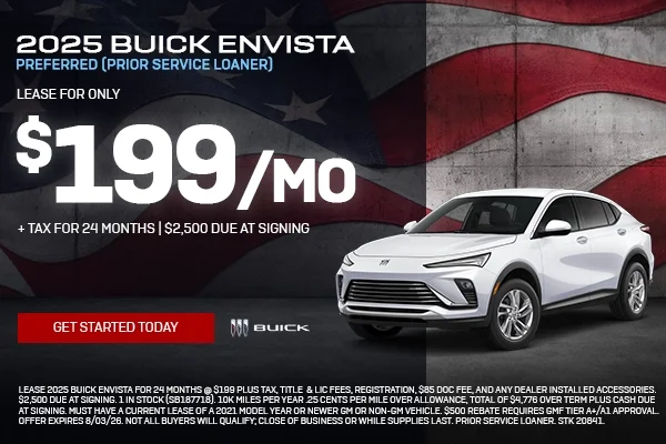 See Dealer For Details.