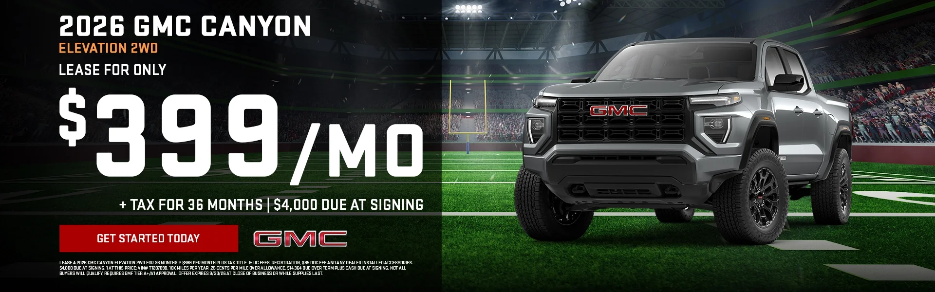 2026 GMC Canyon Special
