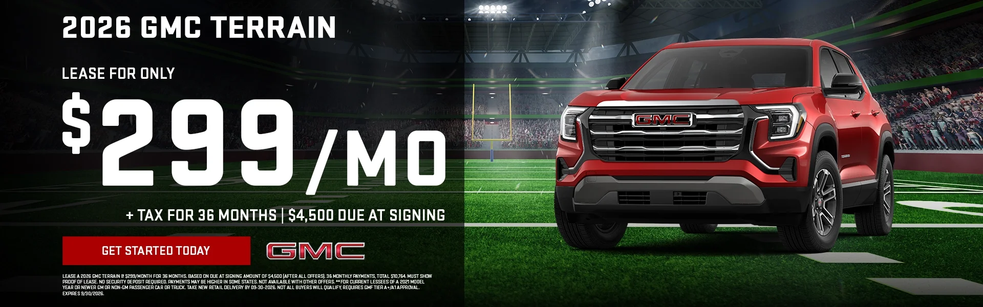 2026 GMC Terrain Special