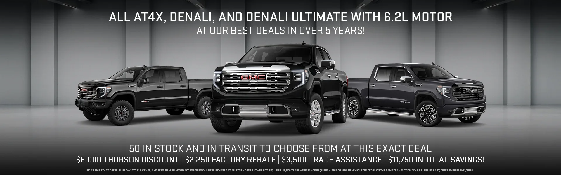 All AT4X and Denali Ultimate Trucks Special